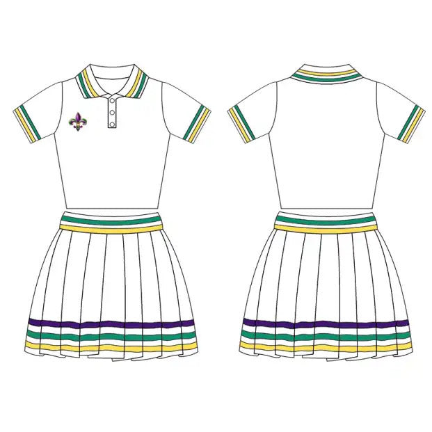 Women Tennis Skirt Set