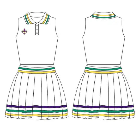 Women Tennis Skirt Set